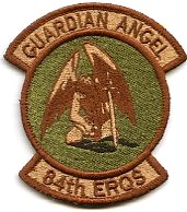 USAF 26TH EXPEDITIONARY RESCUE SQ Camp Bastion Afghanistan ORIGINAL PATCH 