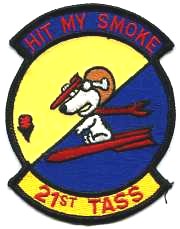 23rd TASS Tactical Air Support Squadron USAF Air Force NAIL FAC  patch